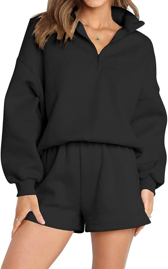 AUTOMET Women's Oversized 2 Piece Lounge Sets | Amazon (US)