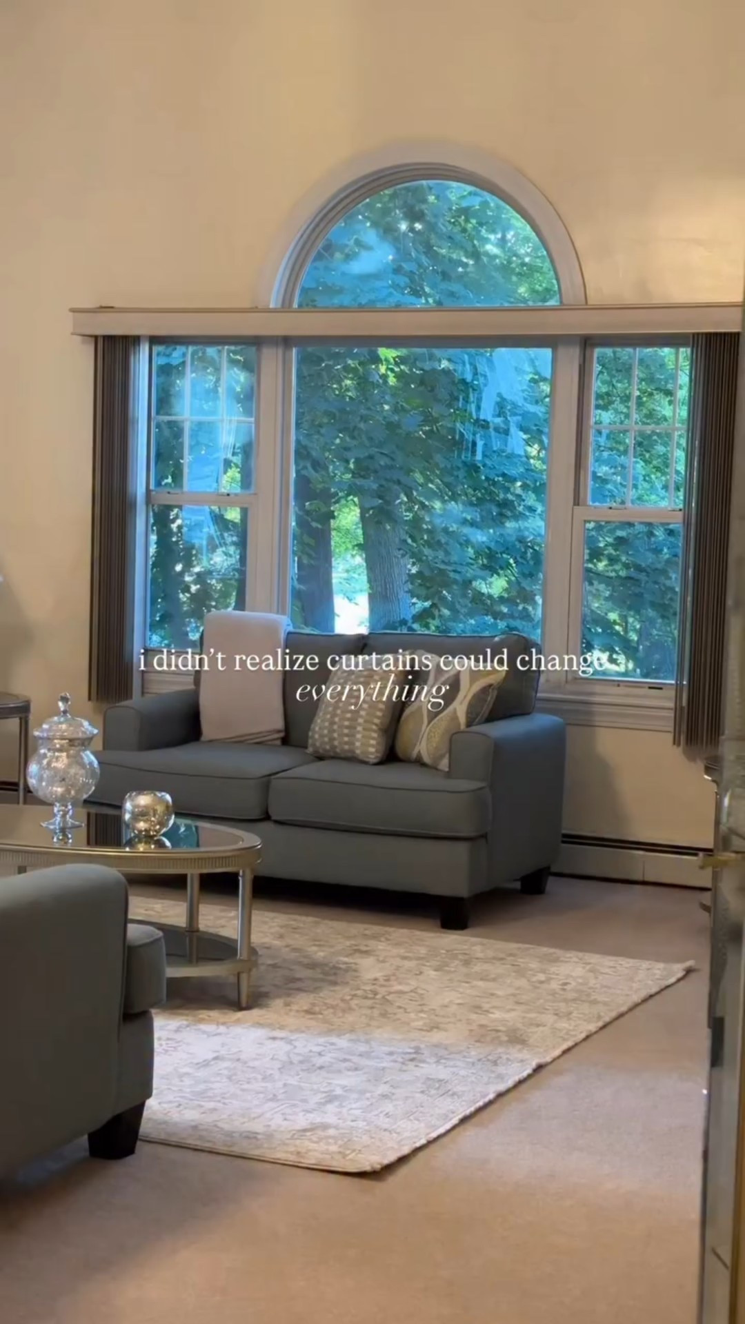 sharing the before and after of this special refresh I got to be a part of. ✨the way new curtains can completely change a space still amazes me. 🤍

pictured: 📸
lille linen curtains in color fog
airo rattan breathable curtains in beige white
.
.
.
.
.
@homerilla #homerilla #homerillapartner home decor, cozy home, fall decor, halloween home, interior design, neutral decor, home inspiration, home styling, cozy aesthetic, soft home
#homedecor #cozyhome

#LTKSeasonal #LTKStyleTip #LTKHome