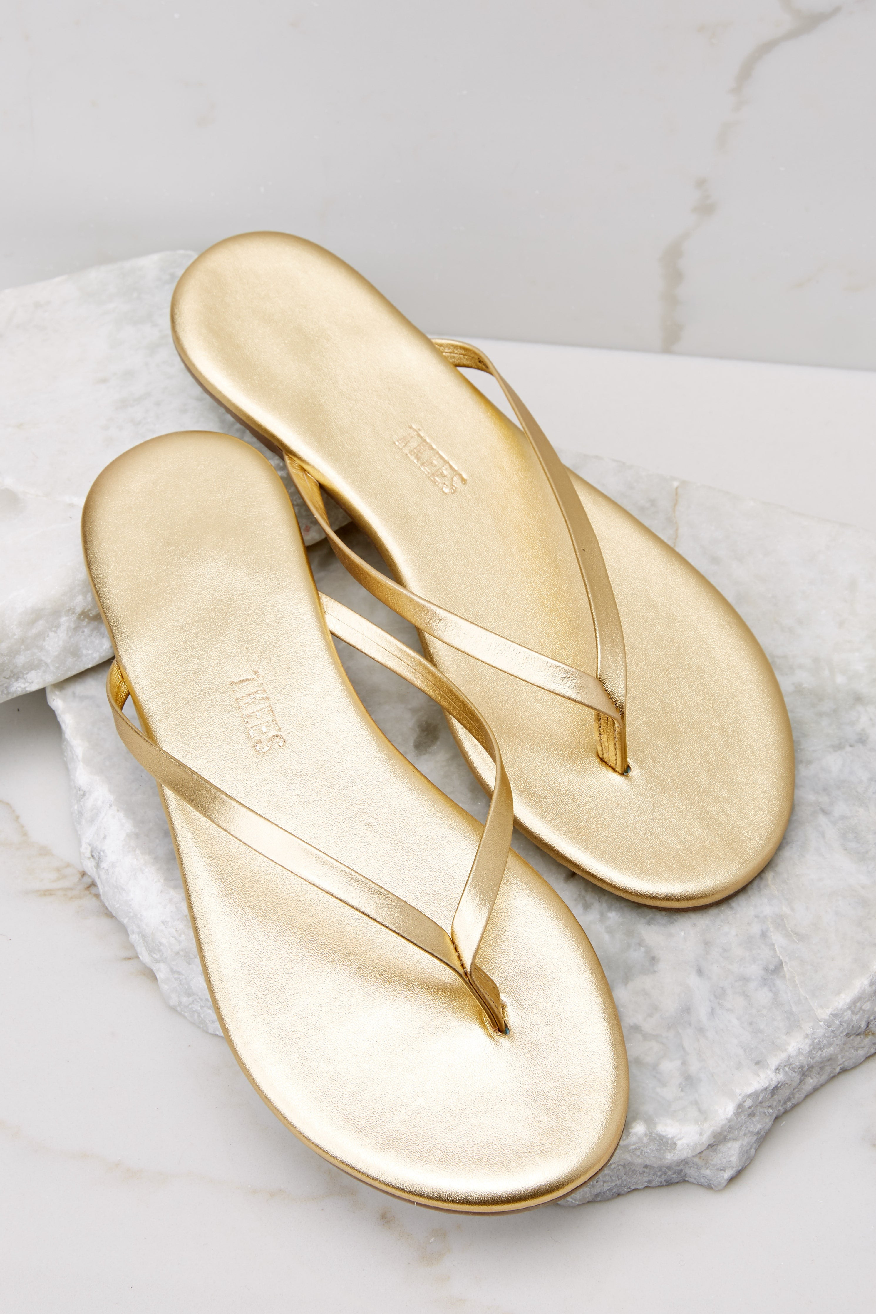 Metallics Blink Sandals | Red Dress 