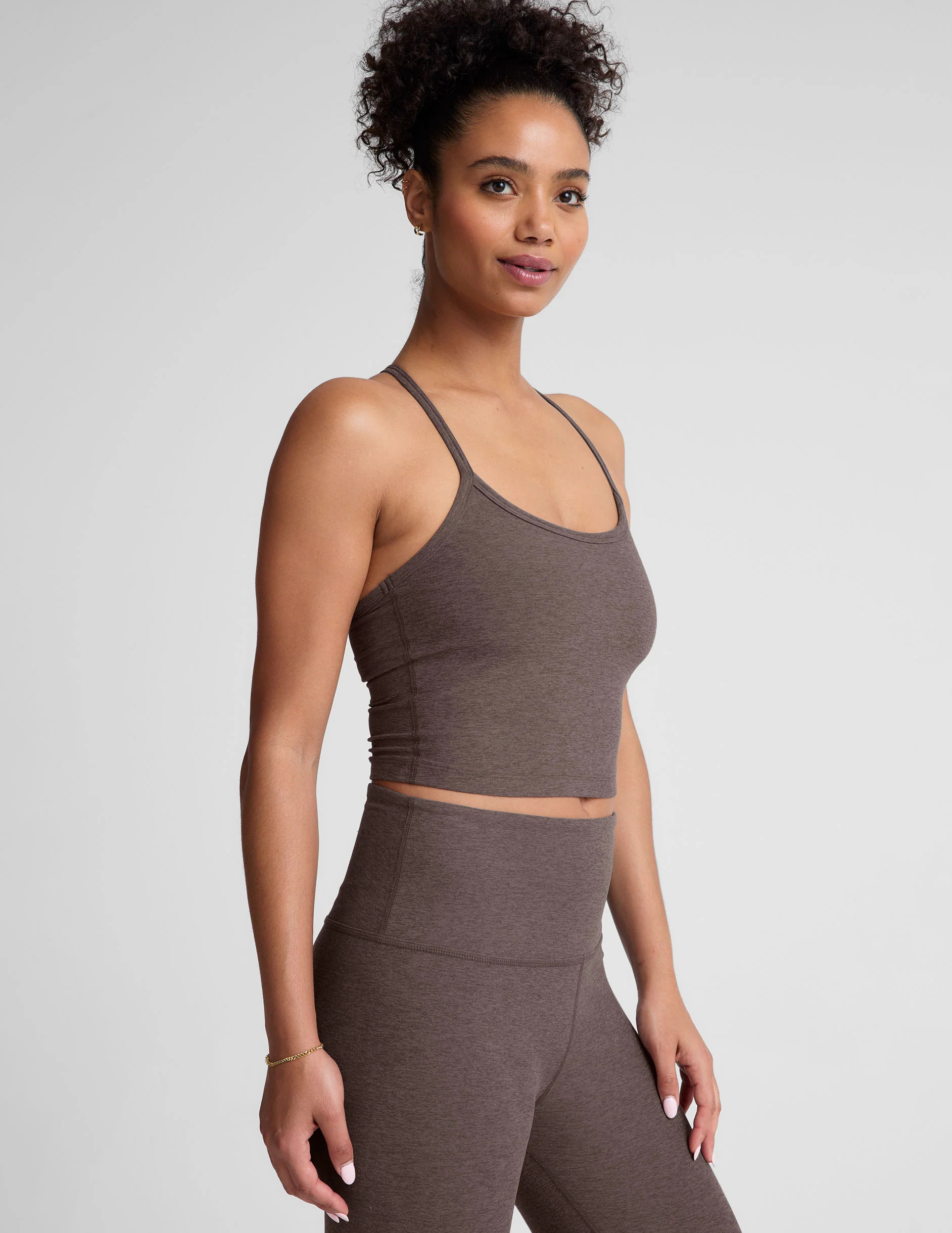 Spacedye Slim Racerback Cropped Tank | Beyond Yoga | Beyond Yoga