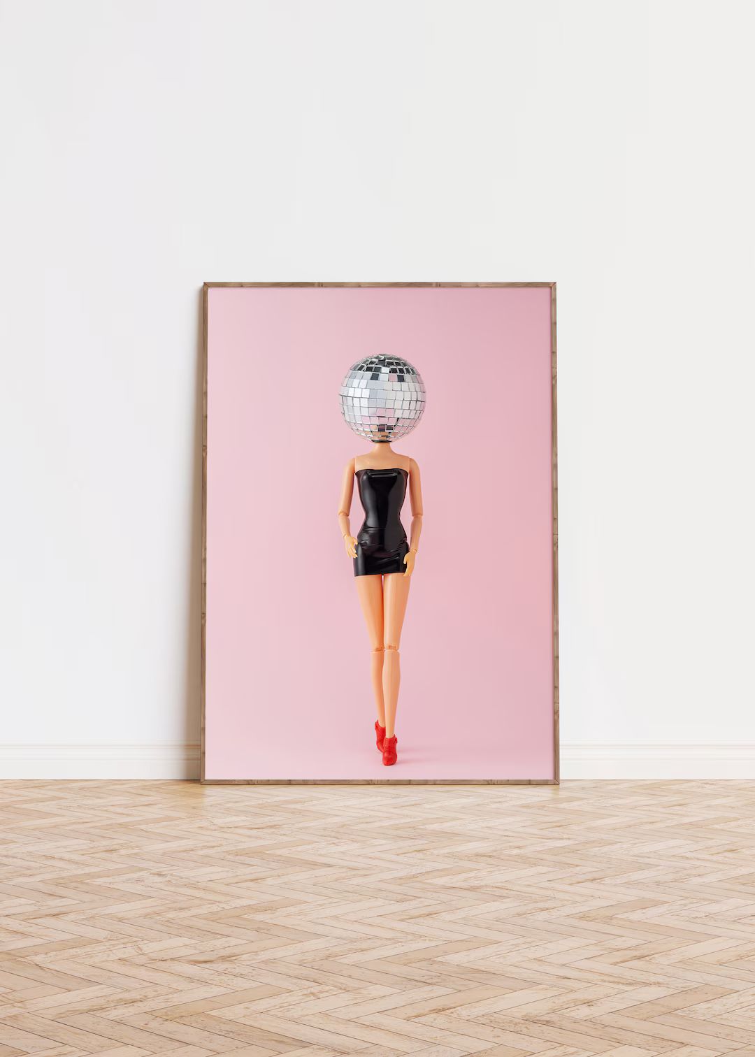 Retro Barbie Poster, Barbie Disco Ball, Barbie Pop Art, Preppy Poster, Y2K Aesthetic Print, Alter... | Etsy (US)