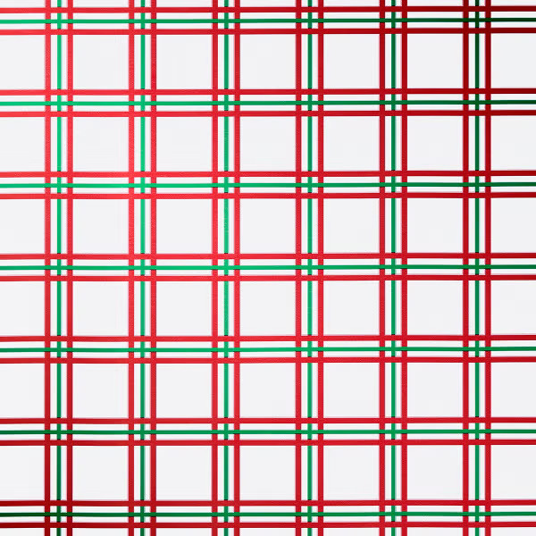 Metallic Plaid Wrapping Paper | The Container Store