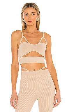 NBD Cindy Top in Nude from Revolve.com | Revolve Clothing (Global)