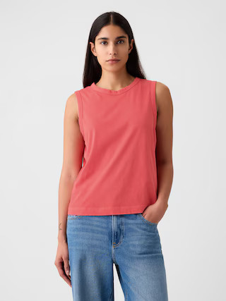 Organic Cotton Vintage Tank Top | Gap (US)