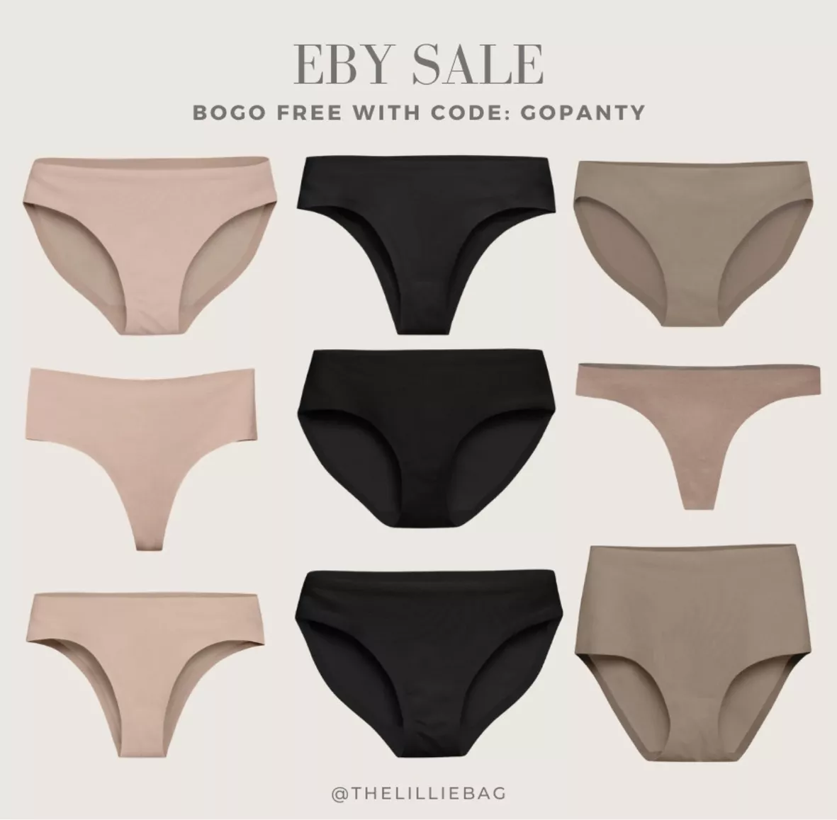 EBY The High Waisted Collection Available Now + FREE Panty Coupon