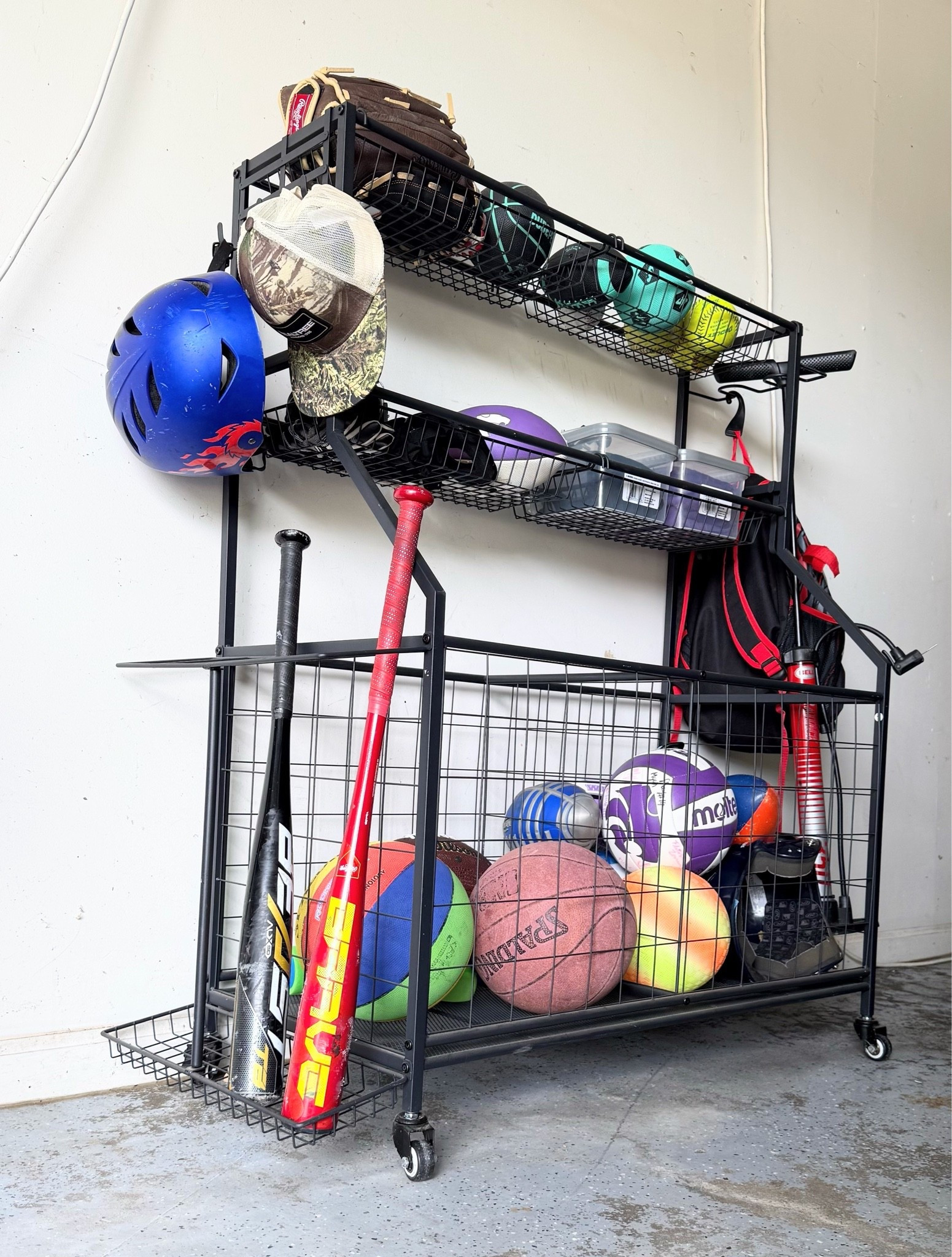 Garage Organization Favorite

One of the best purchases we’ve made for our garage. 🙌

Between sports equipment, scooters, balls, and random kid gear, things got out of control fast. This organizer keeps everything in one spot and makes it so much easier to find what we need.

We’ve had it for a while now and still love it.

Bonus: it’s on sale for Prime Day! ✨

I may earn a commission from purchases made through my links. #affiliate

#LTKHome #LTKSaleAlert #LTKKids