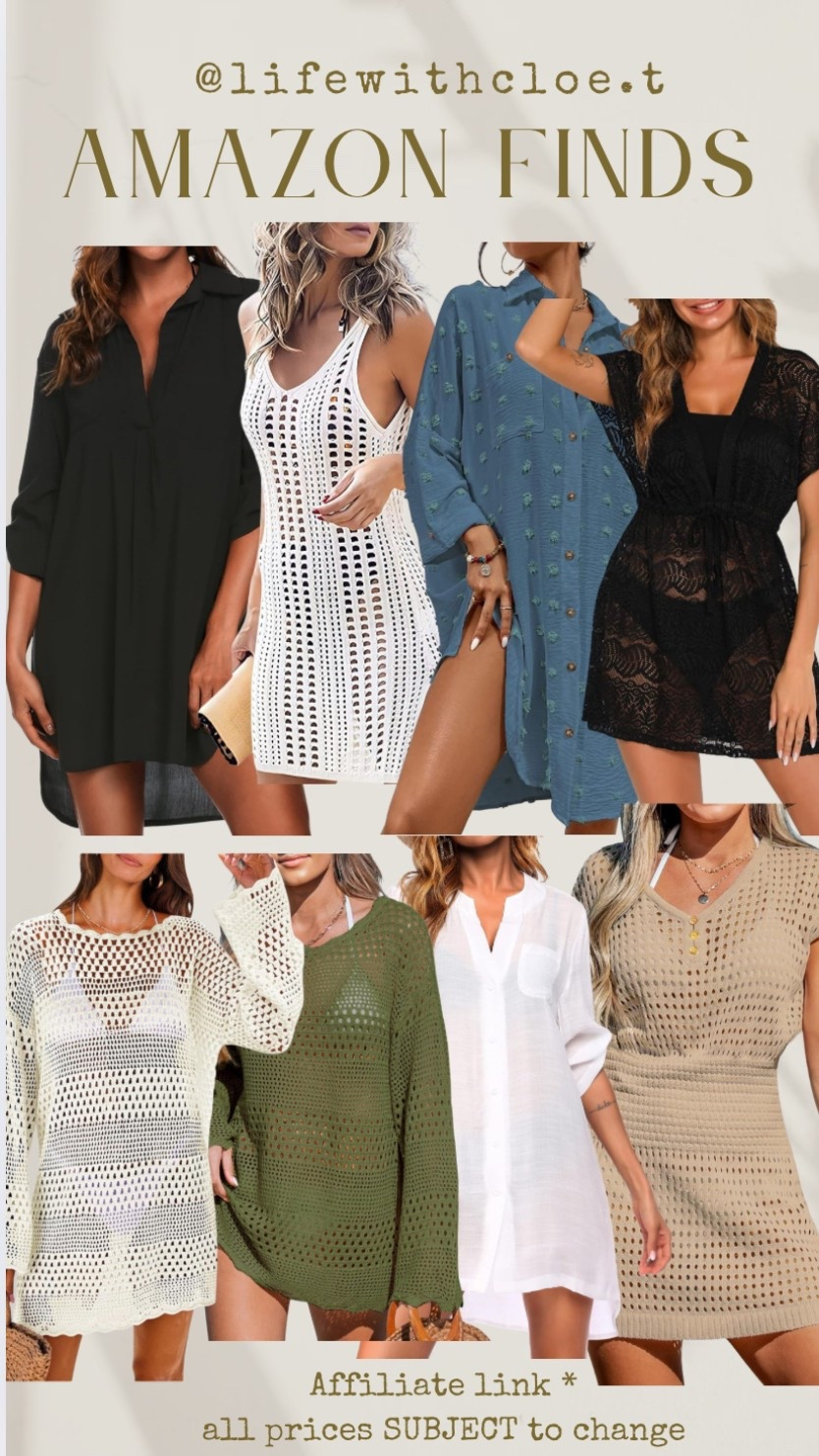 Swim cover ups! 

#LTKSwim #LTKStyleTip #LTKSaleAlert