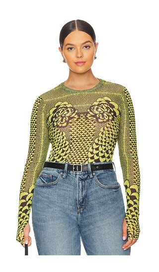 Kaylee Top in Citrus Petals | Revolve Clothing (Global)