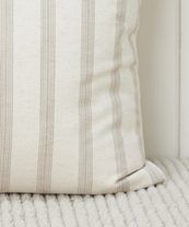 Ojai Pillow - Grey Stripe | Jenni Kayne | Jenni Kayne