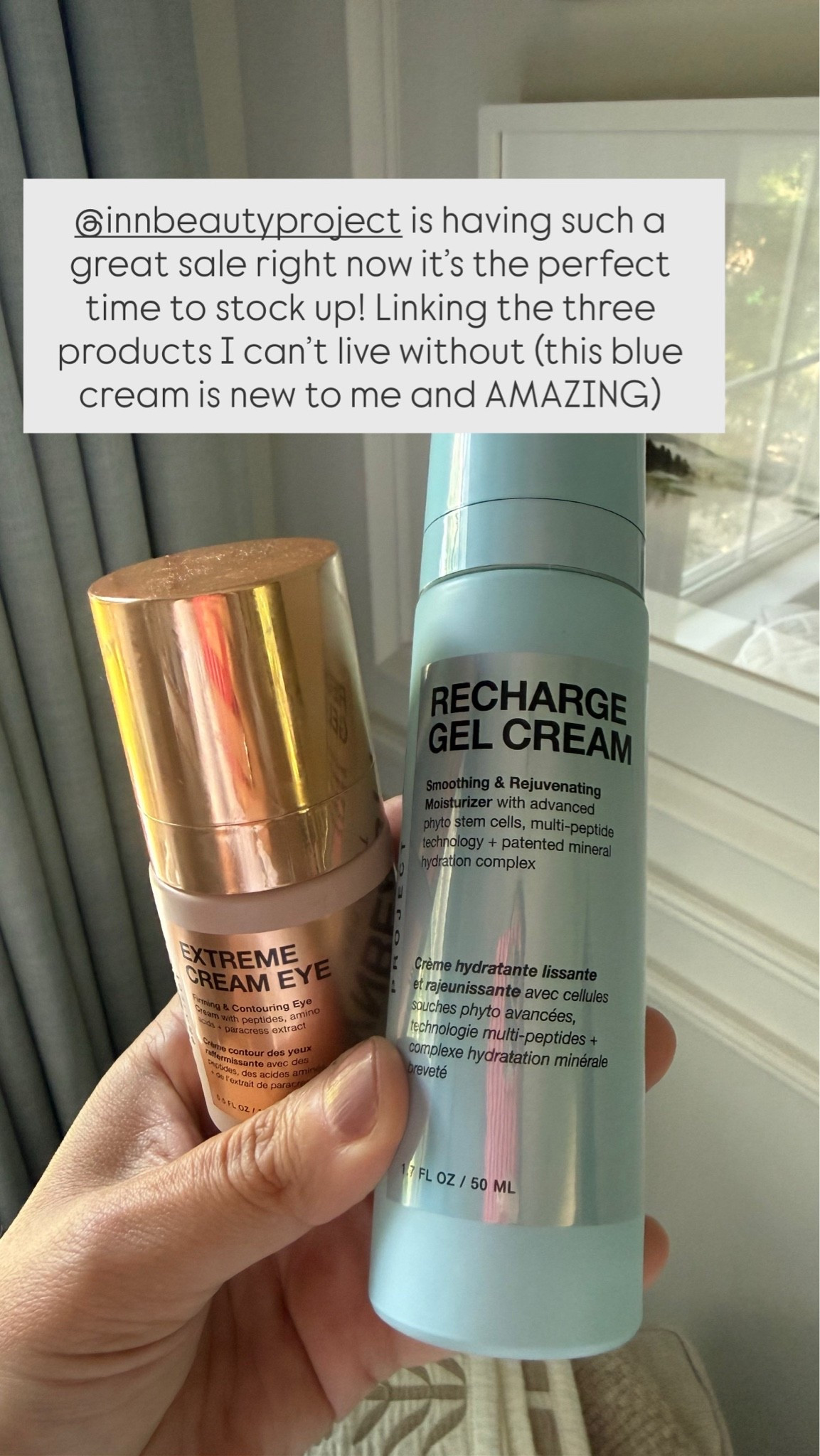 @innbeautyproject is having such a great sale right now it’s the perfect time to stock up! Linking the three products I can’t live without (this blue cream is new to me and AMAZING)

#LTKselfcare #LTKSaleAlert #LTKBeauty