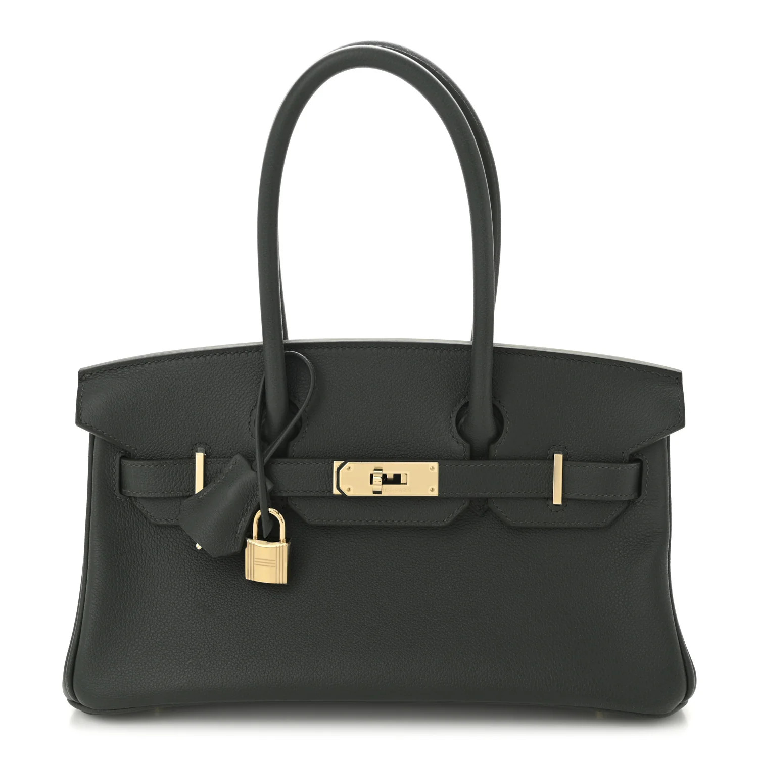 Evercolor Shoulder Birkin Light 29 Vert Mangrove | FASHIONPHILE (US)