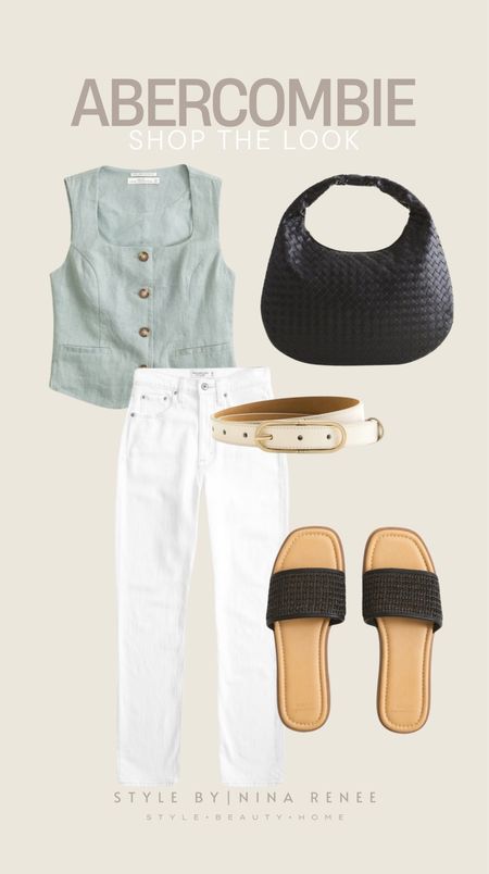 Abercrombie summer outfit! White pants are a staple for summer. You’ll want to snag a pair of these, the fit is perfection! 





Vest top, sleeveless top, white denim pants, belt, sandals, shoulder bag, purse, summer outfits, Abercrombie  outfits

#LTKStyleTip #LTKItBag #LTKFindsUnder100