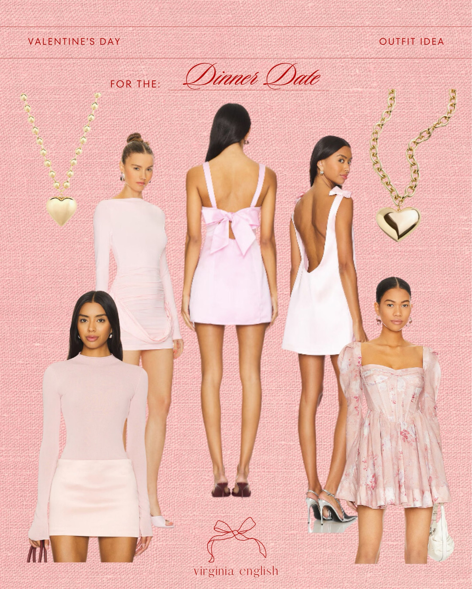 Baby pink satin dresses for Valentine’s Day 

#LTKParties #LTKStyleTip #LTKWedding
