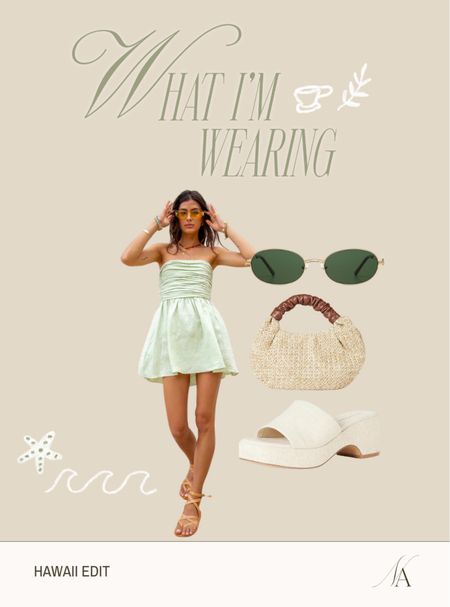 What I’m Wearing: Hawaii 🍀🌴
Sized up to an Aus size 10 per reviews 
#vacationoutfit #springoutfit #summeroutfit

#LTKstyletip #LTKfindsunder100 #LTKfindsunder50