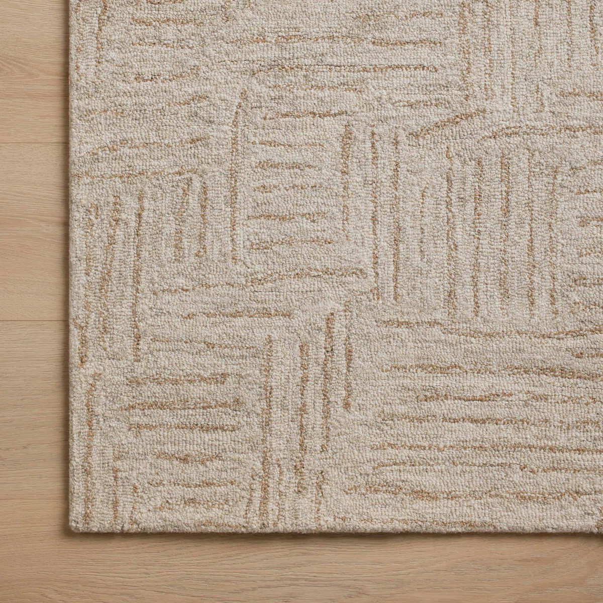 Chris Loves Julia x Loloi Polly Smoke / Sand Area Rug | Wayfair North America