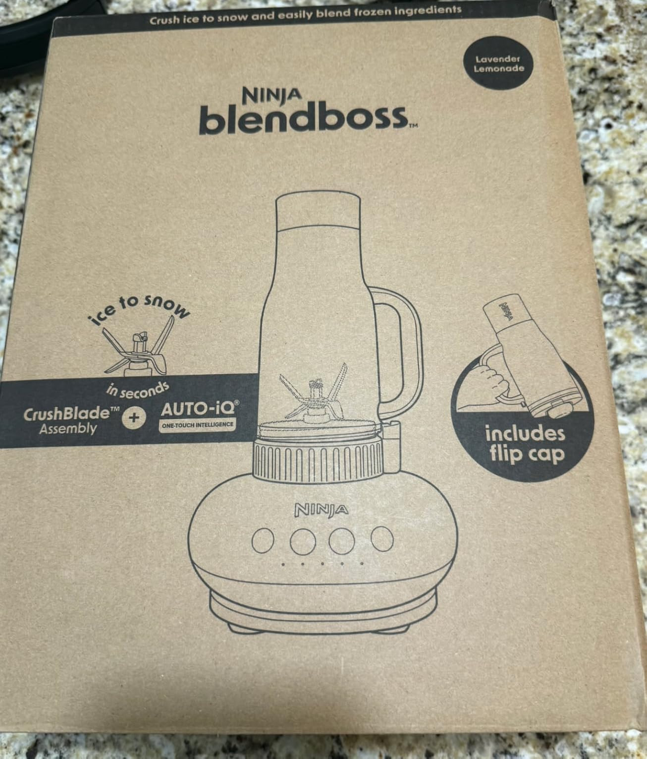 Ninja BlendBOSS | Personal Smoothie Blender & Tumbler | 26oz Travel Tumbler w/Leakproof Lid & Int... | Amazon (US)
