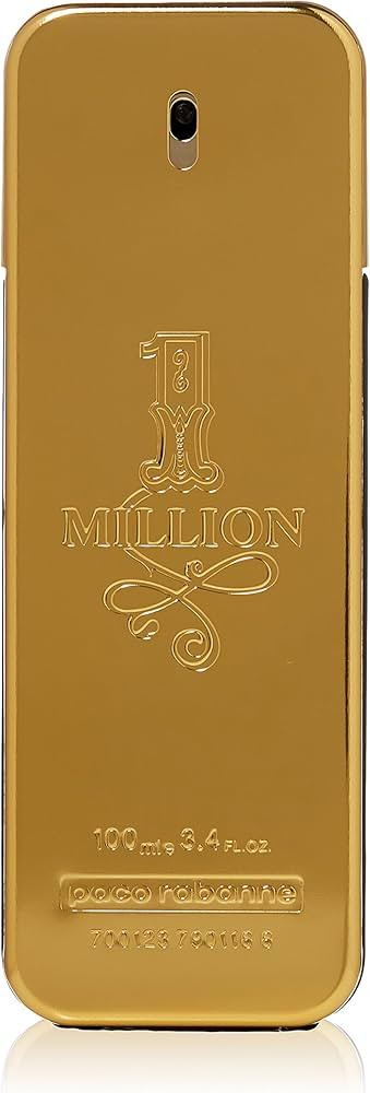 Paco Rabanne 1 Million for Men Eau de Toilette Spray, 3.4 Ounce | Amazon (US)
