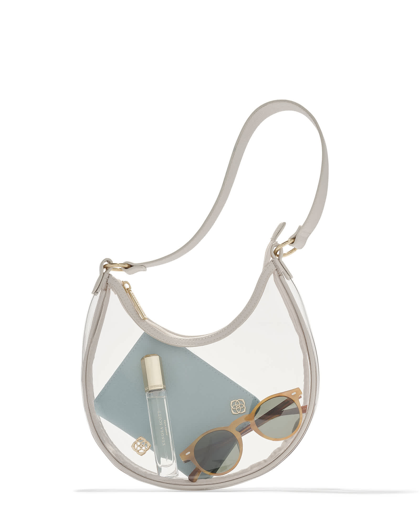 Kendra Scott Clear Shoulder Bag | Pu (Polyurethane) | Kendra Scott