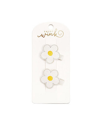 Sweet Wink Girls Daisy Flower Clip Set - Macy's | Macy's