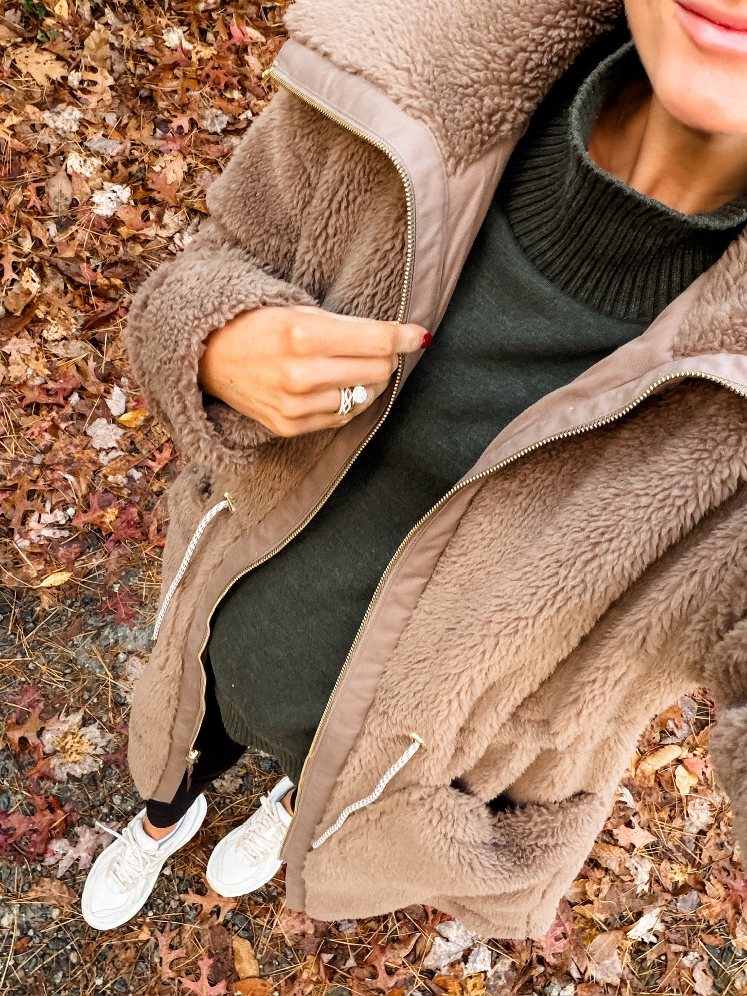 This fleece jacket was the perfect layer for this weekend in the mountains! I love the length of it! It’s truly so warm, and would make a great gift for her this Christmas!

Loverly Grey, Varley, leggings, fleece jacket, mountain outfit, fall outfit, leggings, pullover

#LTKSeasonal #LTKStyleTip