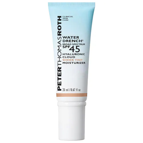 Peter Thomas Roth Water Drench Broad Spectrum SPF 45 Hyaluronic Sheer Tint Moisturizer | Sephora (US)
