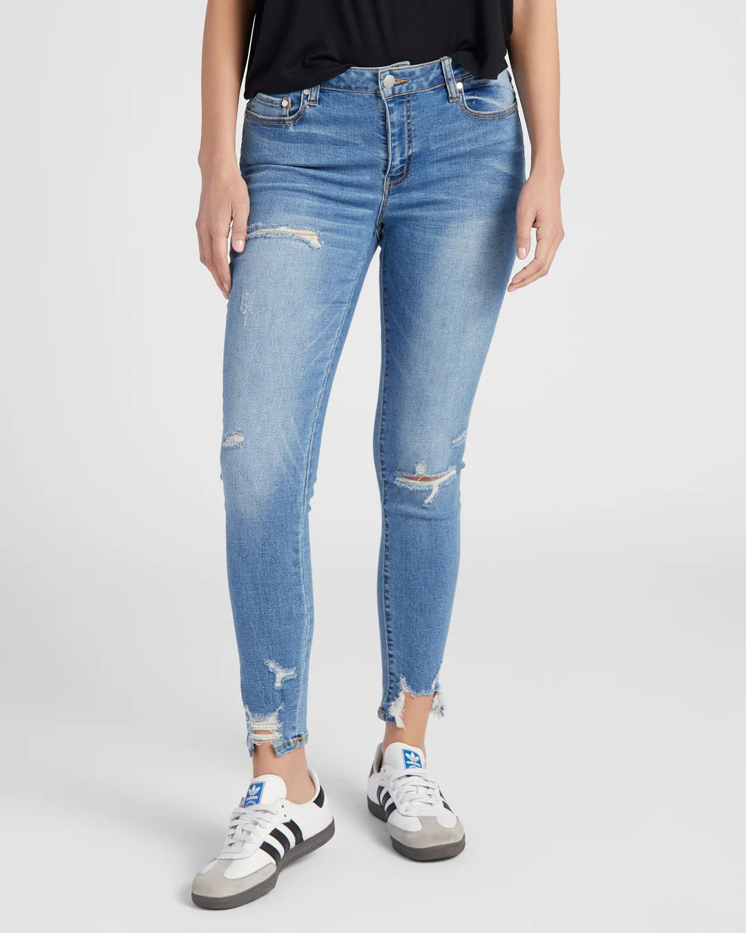 Jett Mid Rise Ankle Skinny Jeans | Seventy Eight and Sunny