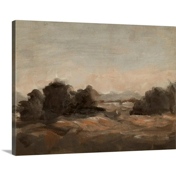 My Texas House|Autumn Scenic|Modern Farmhouse Landscape Unframed Wrapped Canvas Print 16x12 Hangi... | Walmart (US)