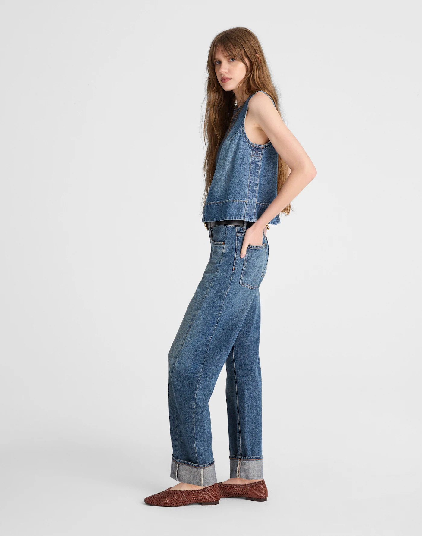 Pieced Barrel-Leg Jeans | Madewell | Madewell