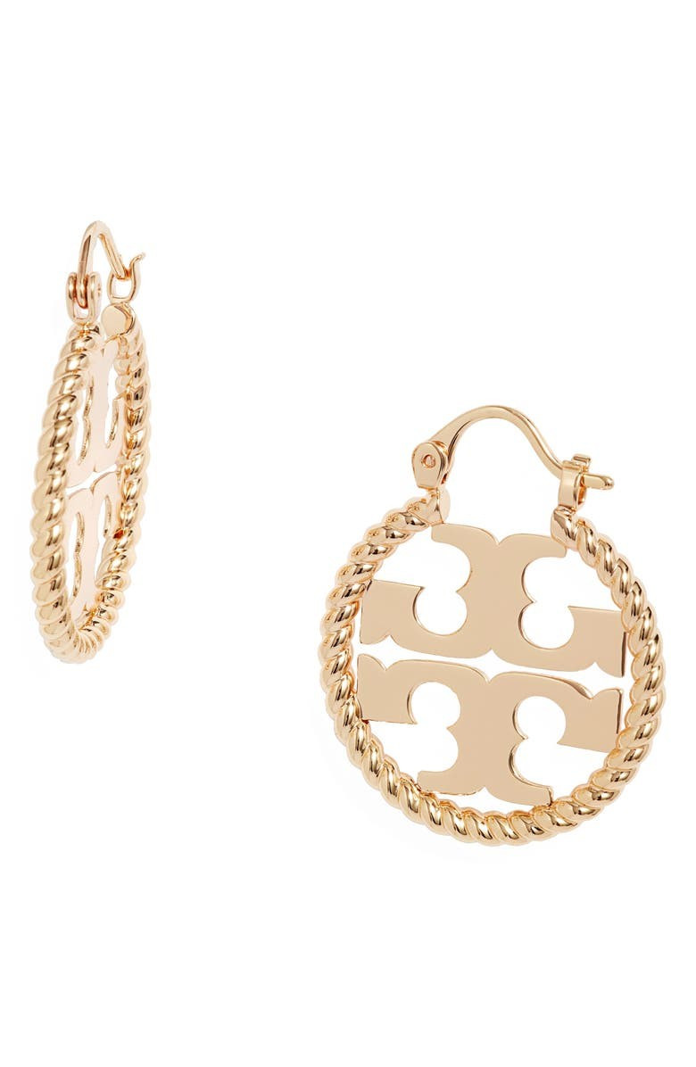 Rope Logo Hoop Earrings | Nordstrom