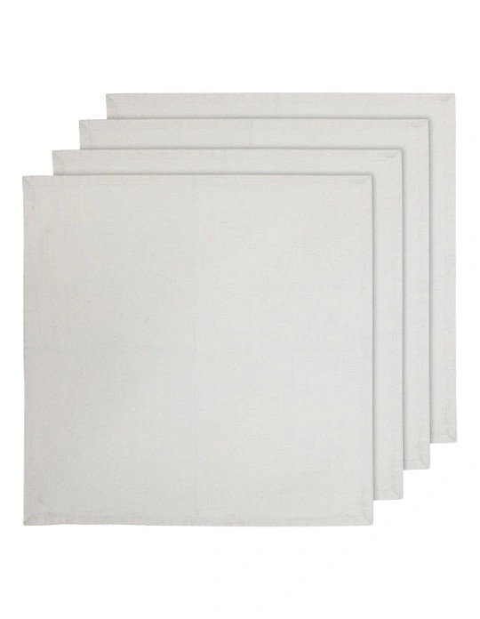 Gibson Napkin 4 Pack in Natural | Myer