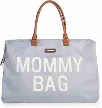 MOMMY BAG Big Grey - Functional Large Baby Diaper Travel Bag for Baby Care. | Amazon (US)