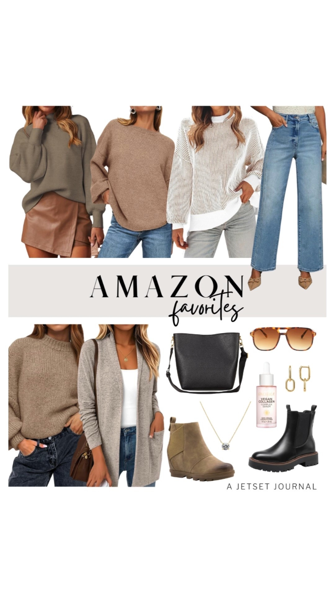 It’s time for new Amazon favorites this week! Find cute and useful pieces for your wardrobe and home.
pacifica vegan collagen serum, gold jewelry, chelsea boots, fall boots, fall sweaters, wardrobe refresh, amazon fashion, top picks, affordable style, amazon finds, cute tops, neutral top, fall style, outfit idea

#LTKFindsUnder50 #LTKSeasonal #LTKU