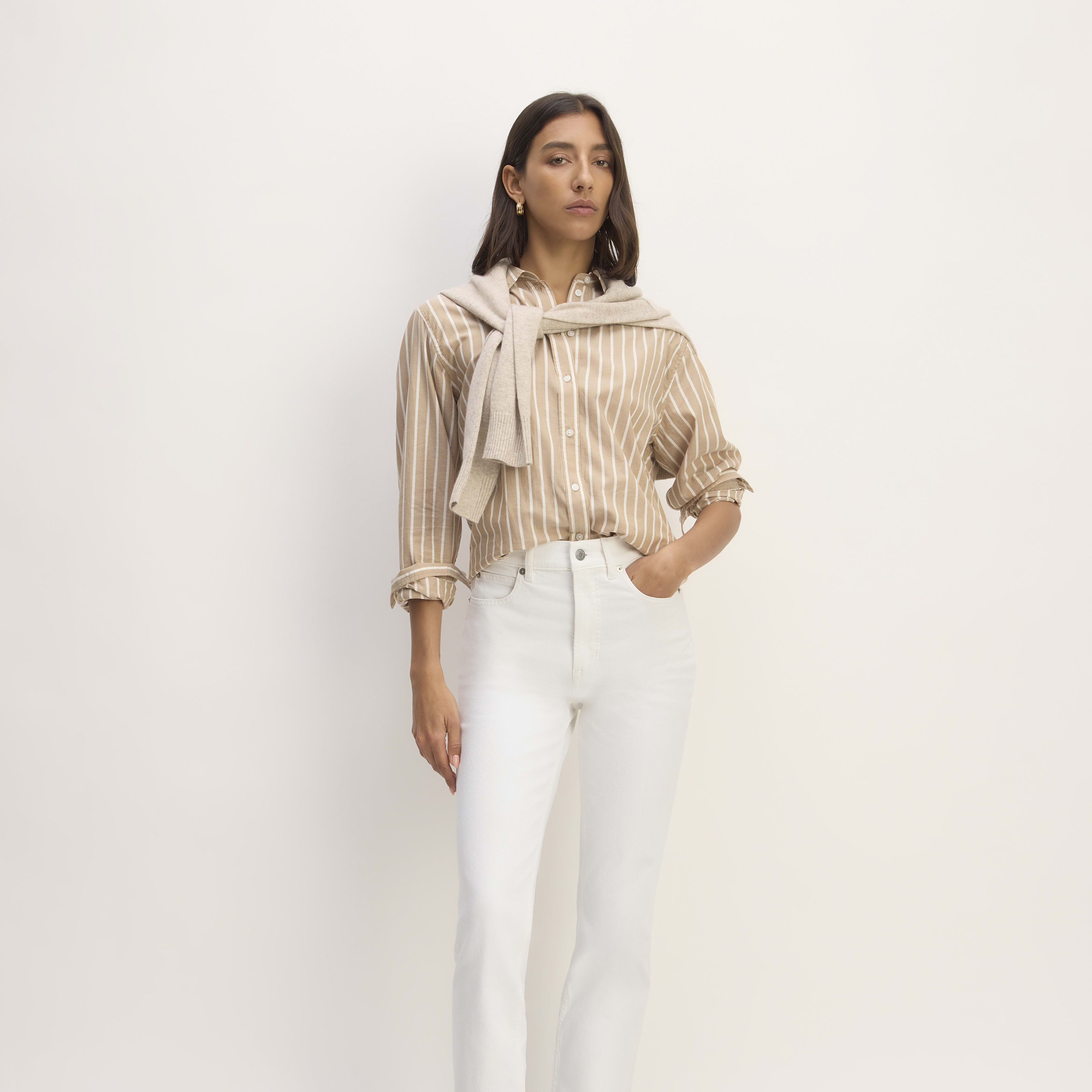 Women's Way-High� Slim Jean by Everlane in Bright White, Size 31 | Everlane