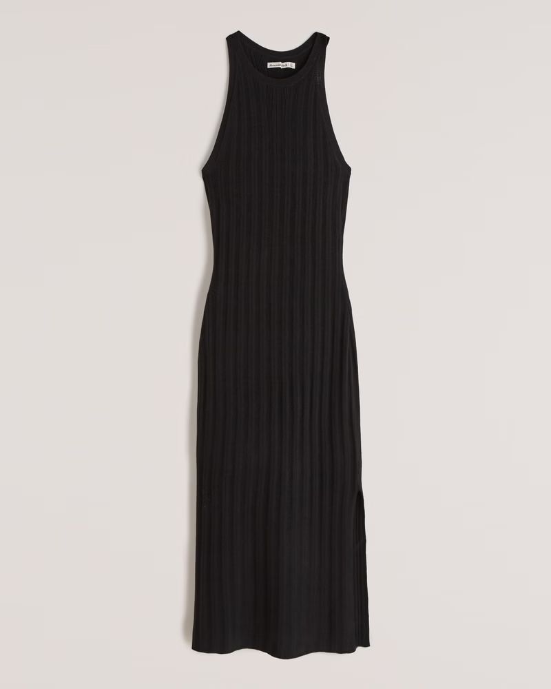 Scuba Midi Sweater Dress | Abercrombie & Fitch (US)