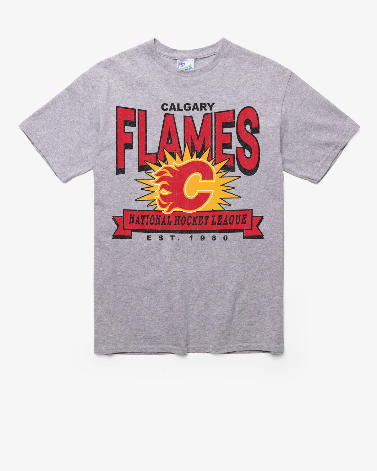 CALGARY FLAMES TWELVE SIX VINTAGE '47 TUBULAR TEE | '47Brand