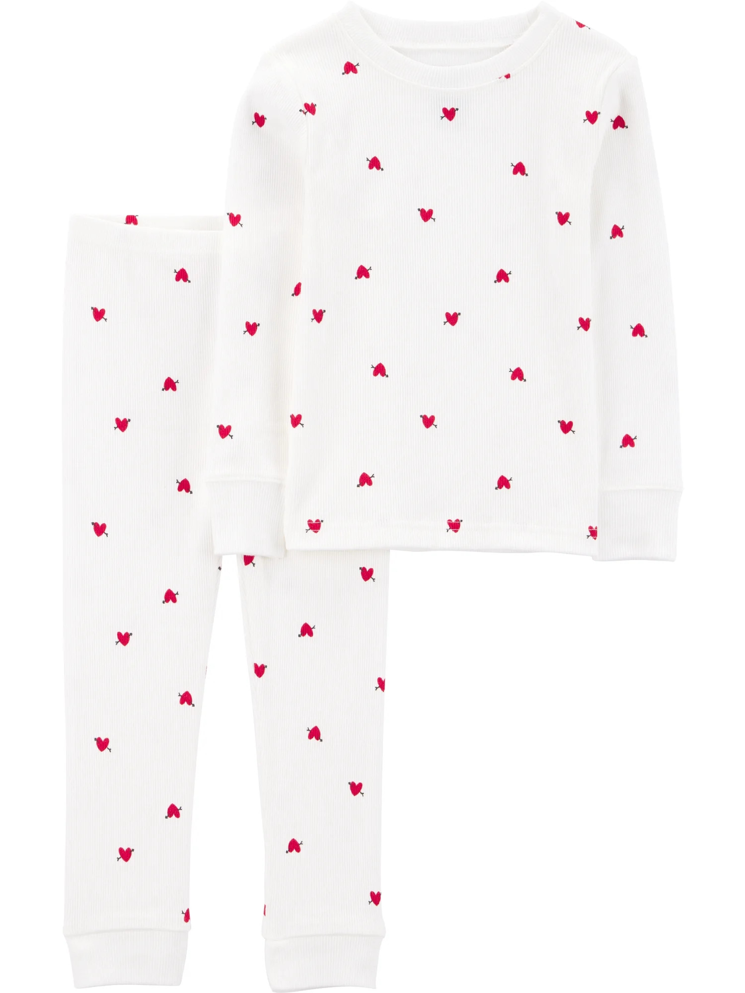 Carter's Child of Mine Baby and Toddler Valentine's Pajama, 2-Piece, Sizes 12M-5T | Walmart (US)