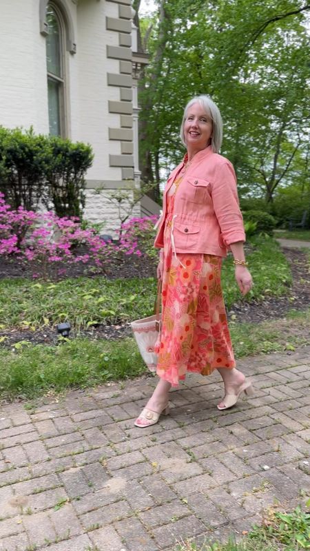 Use code HANDBAGS25 at Spartina 449 for 25% off a wide selection of handbags for a limited time. My beautiful summer dress and linen jacket both run TTS. I’m wearing a medium in both. My sandals also run true to size  

#LTKover40 #LTKmidsize #LTKSeasonal