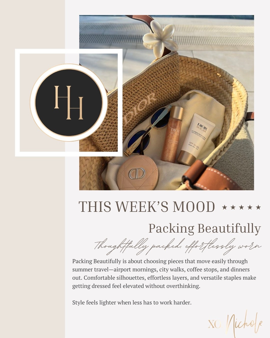 This week it's all about about choosing pieces that move easily through summer travel-airport mornings, city walks, coffee stops, and dinners out. Comfortable silhouettes, effortless layers, and versatile staples make getting dressed feel elevated without overthinking. I have found some amazing pieces that are all perfect for this style vibe!

#Itkcreator #Itkfinds
#Itkwatchnow #revolve #mango #aritzia #loewe #raffia #linen #summer #summerfashion #summeroutfits

#LTKgrwm #LTKootd #LTKSeasonal