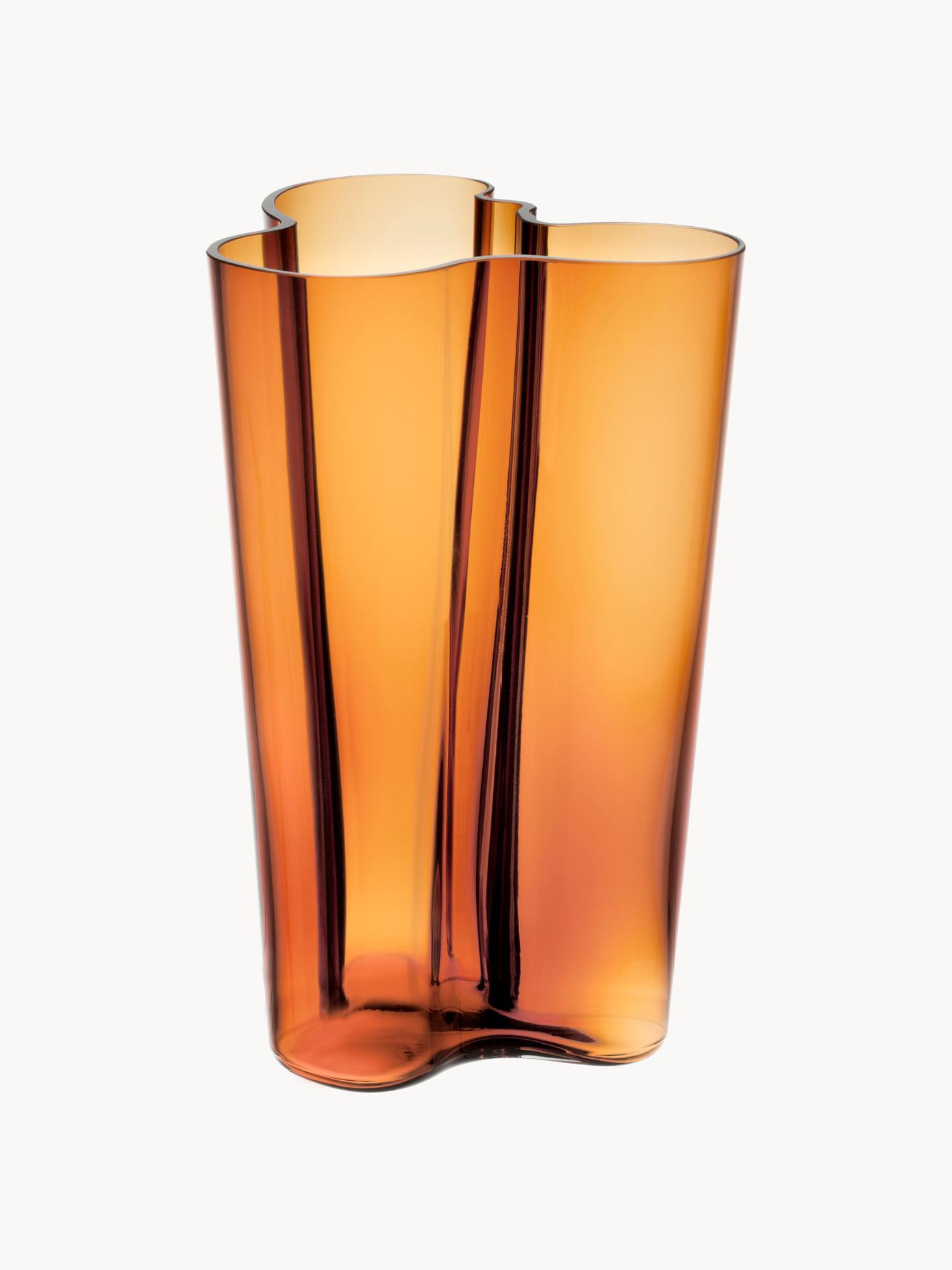 Mundgeblasene Vase Alvar Aalto, H 25 cm | Westwing EU