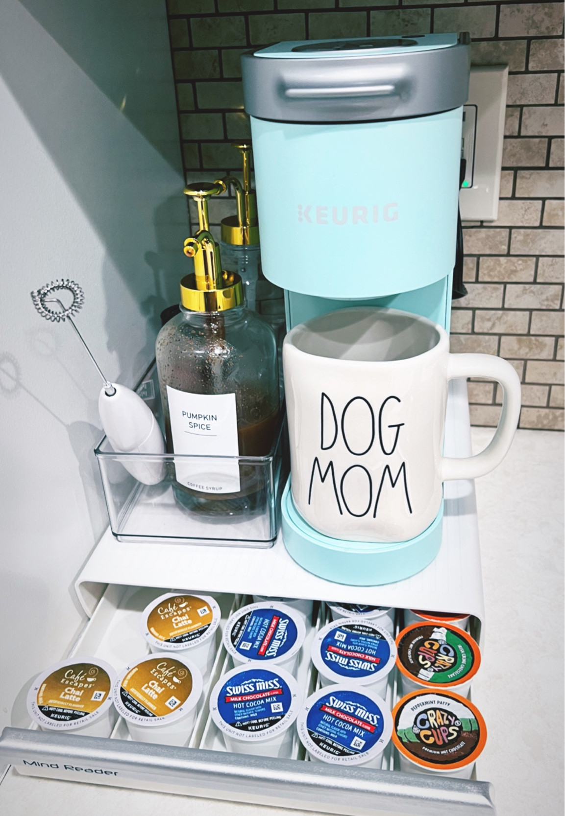 Coffee bar for a non coffee drinker 🥤🫖

#LTKhome