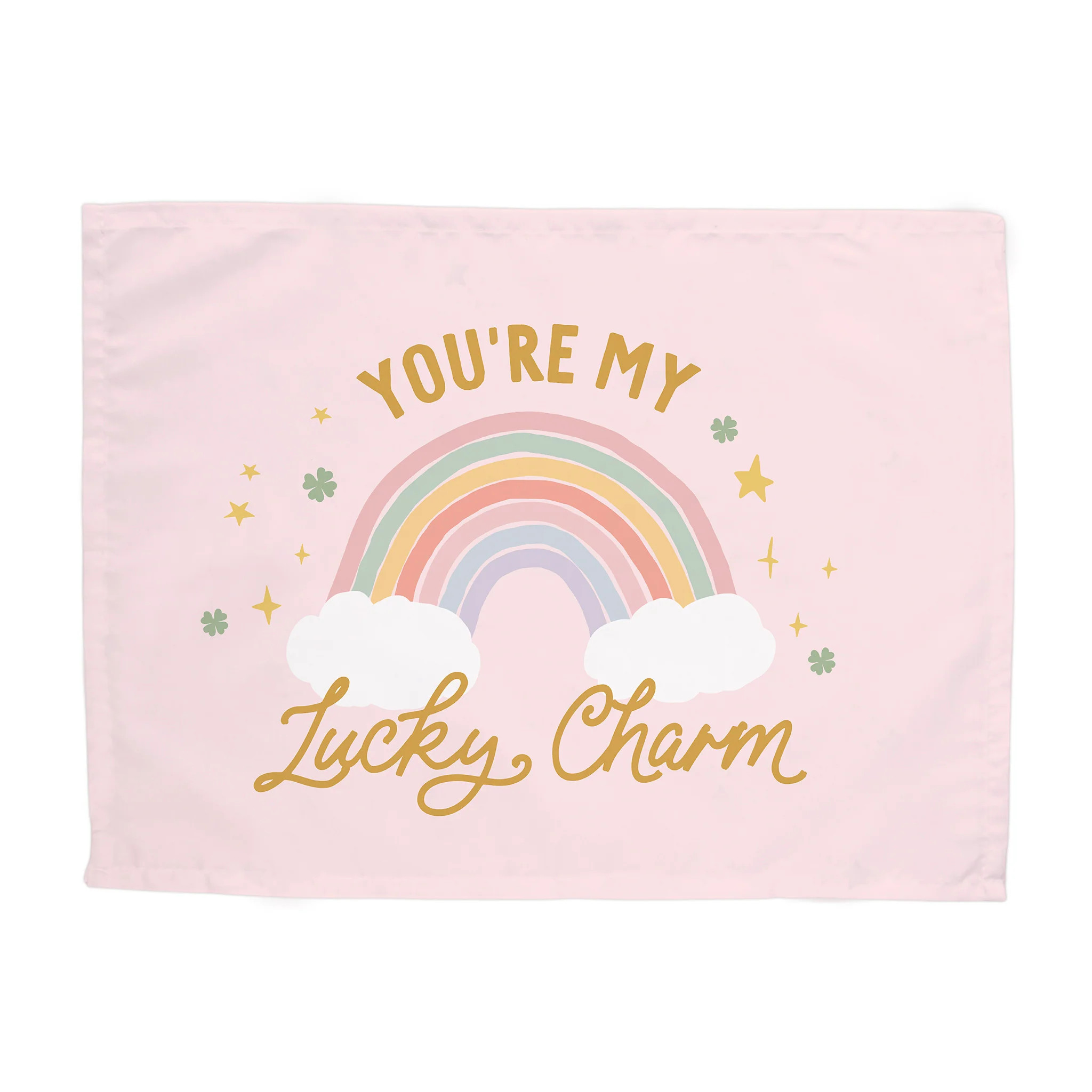 {Rainbow Pink} You're My Lucky Charm Banner | Hunny Prints