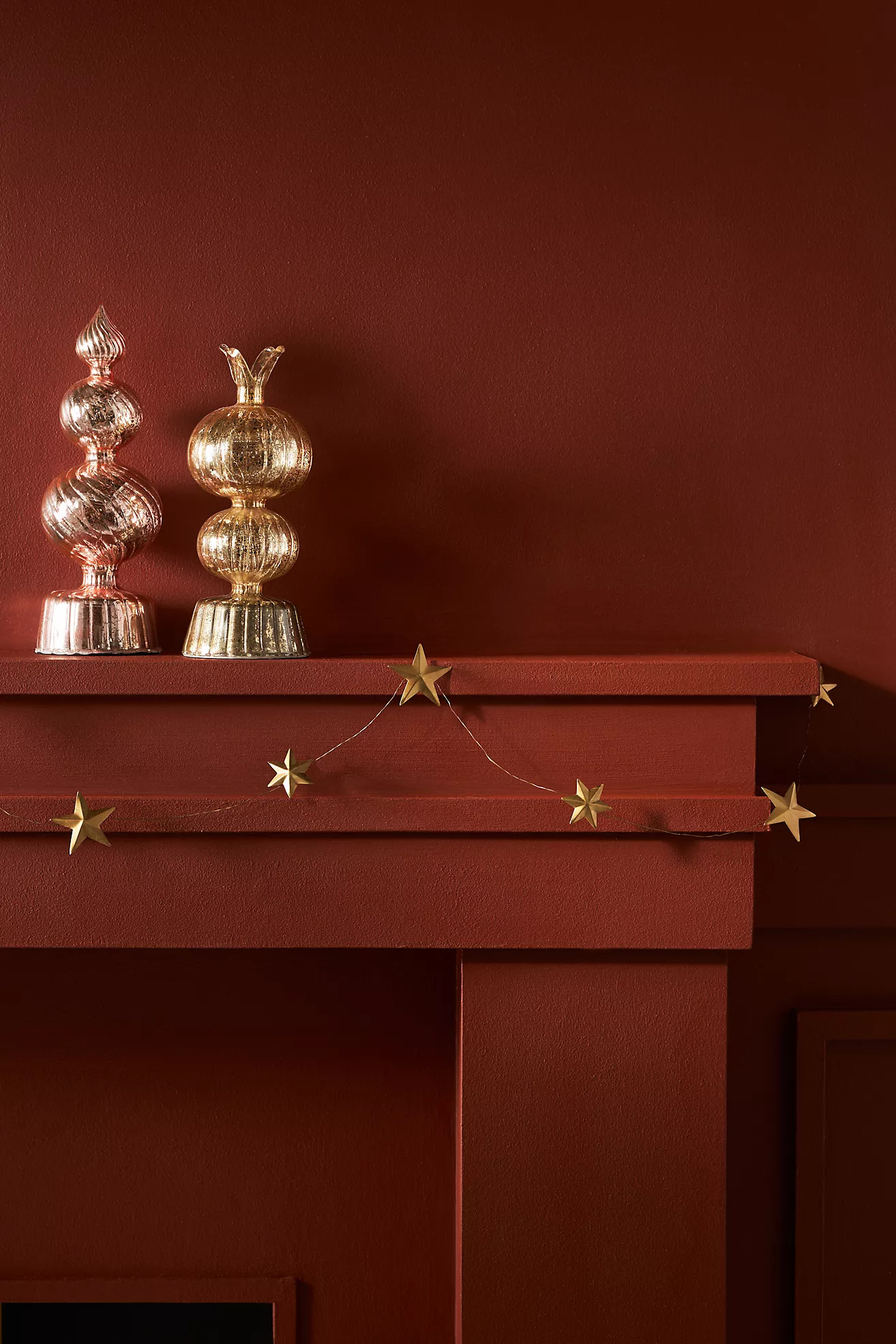 Celestial Golden Star Garland | Anthropologie (US)