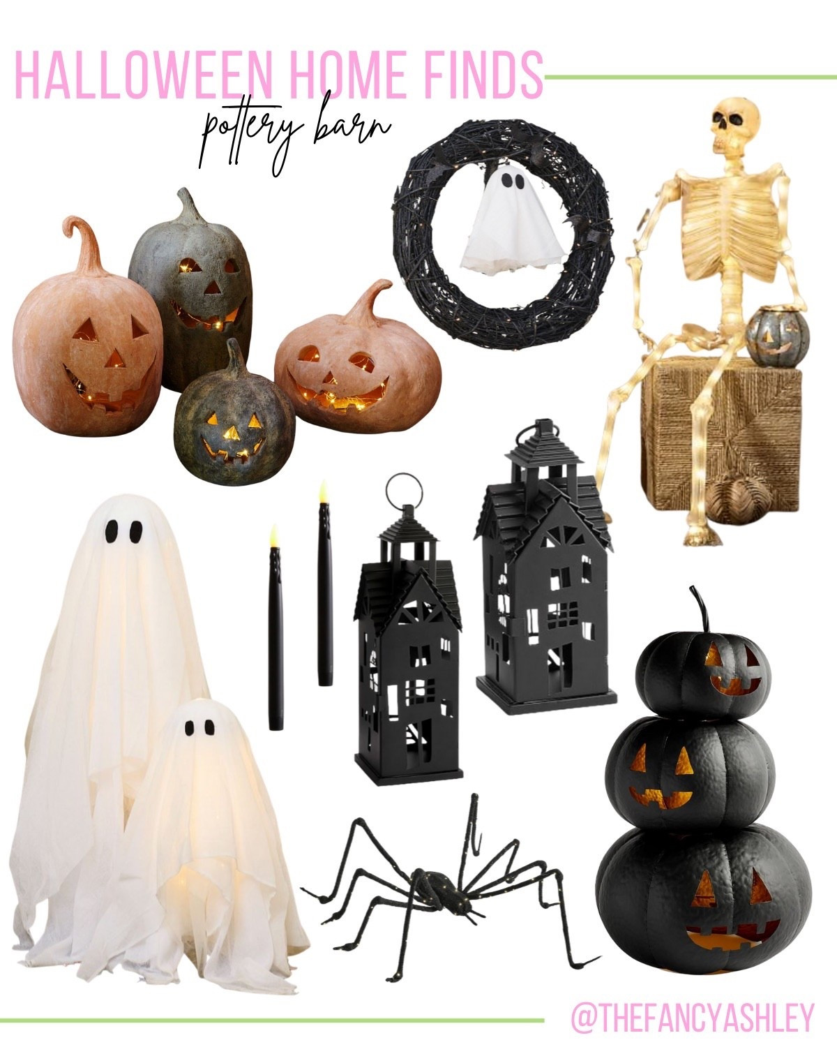 Found the cutest Halloween home decor finds at Pottery Barn for spooky season - I'm obsessed! Grab these fab pieces at up to 50% off right now. Perfect for creating that fall Halloween vibe inside and out!! 

#LTKHome #LTKSeasonal