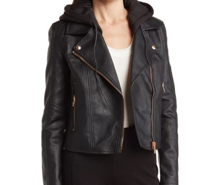 Love a staple faux leather jacket 

#nordstromrack #jacket #leatherjacket #womensfashion

#LTKunder50 #LTKsalealert #LTKstyletip