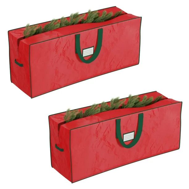 Elf Stor Set of 2 Christmas Tree Storage Bags for 7.5 FT Artificial Trees - Walmart.com | Walmart (US)