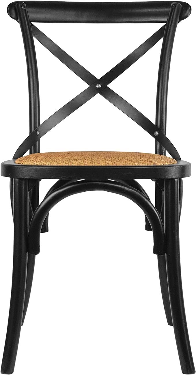 2xHome CH-Cross(Black) Dining Chair | Amazon (US)
