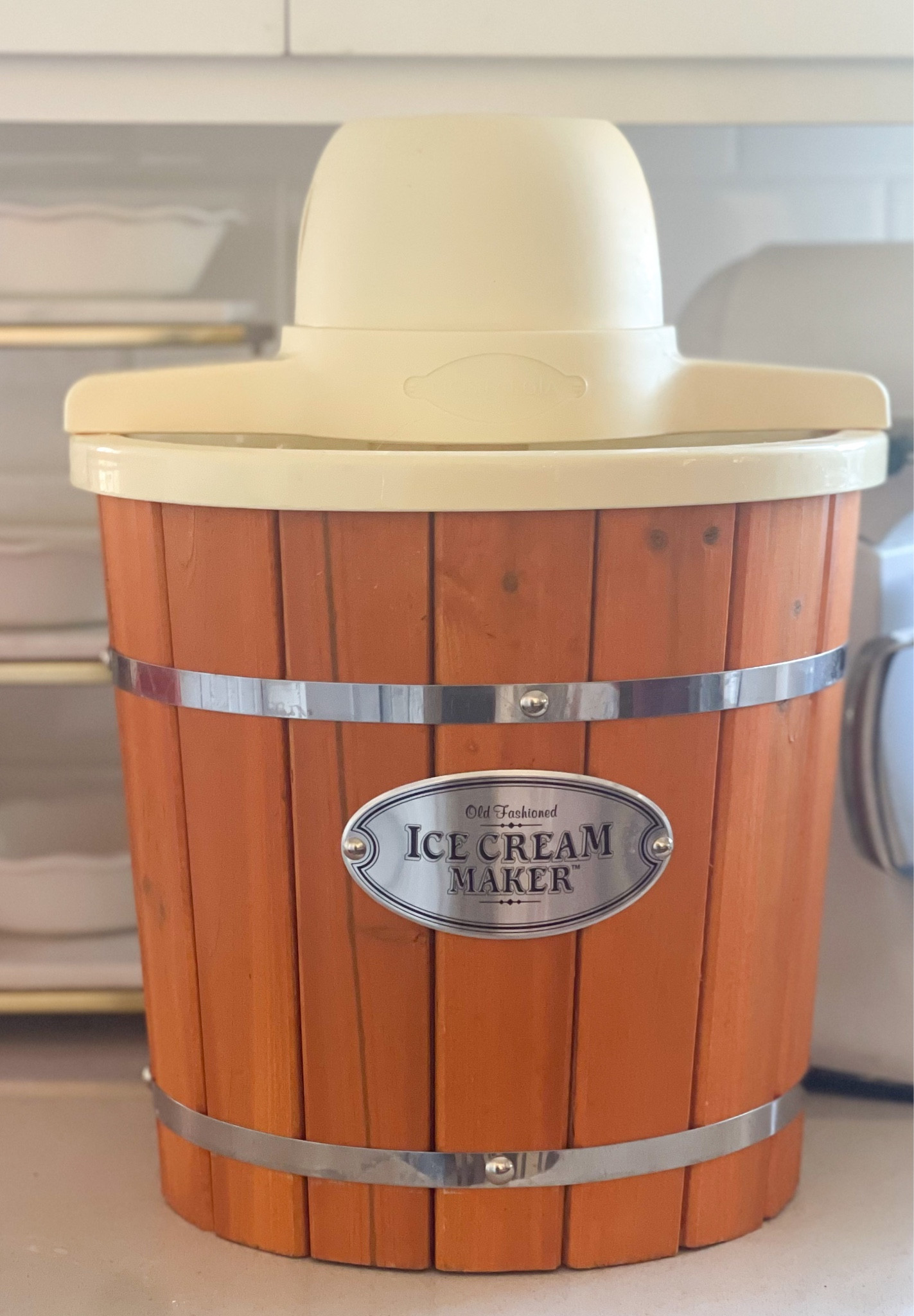 Make homemade ice cream for the 4th of July. Nostalgia old fashioned electric ice cream maker. Wayfair home. Wayfair 4th of July. 

#LTKSeasonal #LTKFind #LTKhome