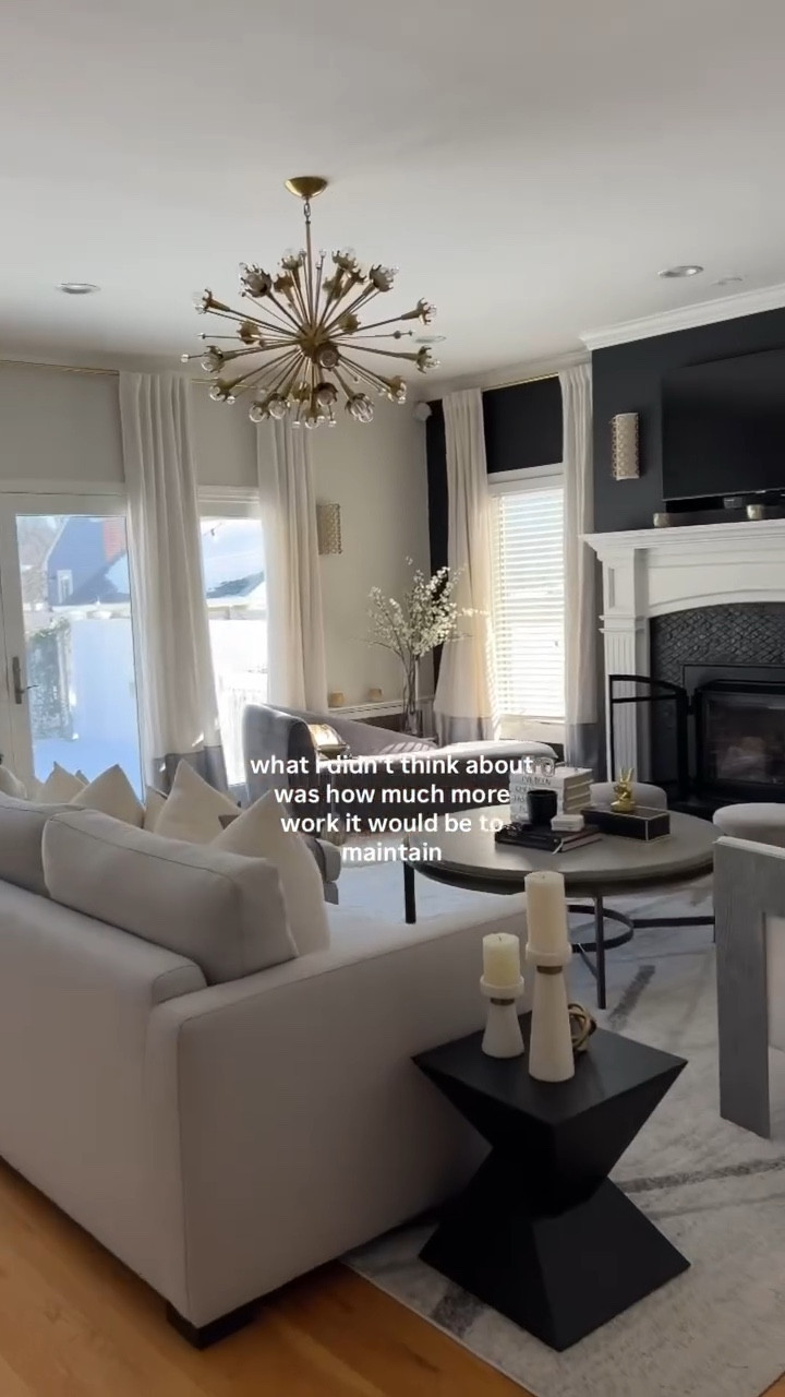 Because your family will definitely help you spend the money… but wont be there to help you clean it. 

Twenty years ago, we more than doubled the size of our house. 
At the time, it felt like the right move for our family.

But what I didn’t think about was how much more there would be to clean and maintain.

Now it takes me almost a full day to clean the whole house.

Bigger isn’t always better. 
Think long term before you build or buy bigger.

#homedesign #interiordesignerlife #foreverhome #realhomesofinstagram #realhome