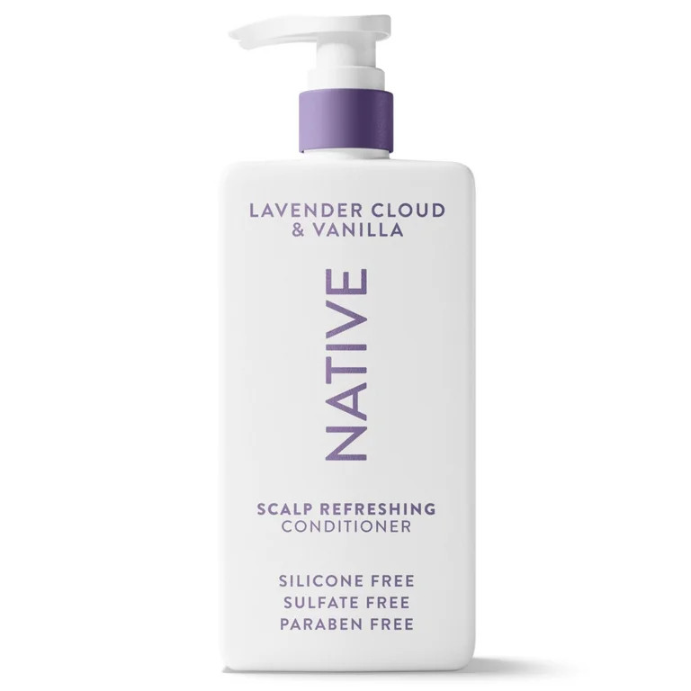 Native Scalp Refreshing Lavender Cloud and Vanilla Conditioner 16.5 fl oz | Walmart (US)