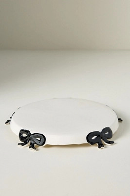 Benedita Bow Stoneware Trivet | Anthropologie (US)